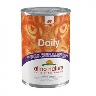 Almo Nature Adult Daily Conejo Lata Para Gatos 0.4Kg
