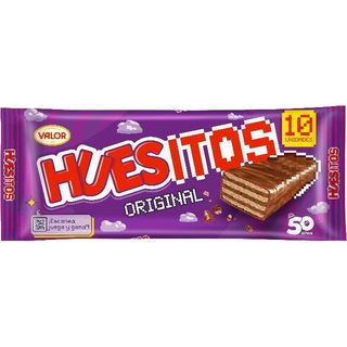Barrita De Chocolate Original Huesitos, Pack 10X20 Gr. (373829)