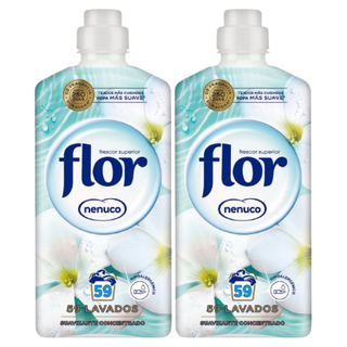 Pack Flor Nenuco Suavizante 2x59 Lavados