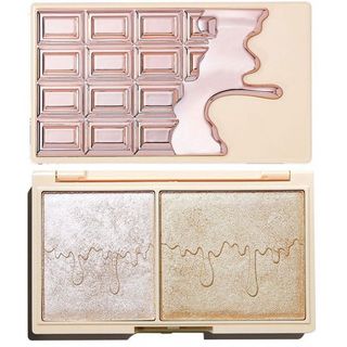 Paleta de Iluminadores Chocolate Mini Choc Rose Gold Glow - I Heart Revolution - Multicolor 5057566061391