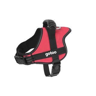 Gotoo Arnés antitirones rojo para perros