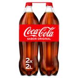Refresco De Cola Sabor Original Coca-Cola Botella 2 X 2 L