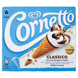 Cornetto Algida Classico 6 X 75 G - 509860