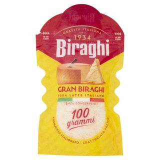 Biraghi Gran Biraghi Formaggio Stagionato Grattugiato Fresco 100 G - 077883