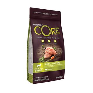 Wellness Core Adult Medium/Large Healthy Pavo Low Fat Pienso Para Perros 1.8Kg