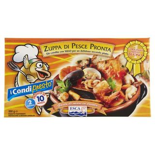 Zuppa Di Pesce Pronta Esca G 550