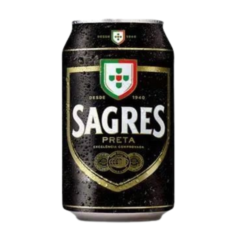 Sagres Cerveja Preta Lata 33cl