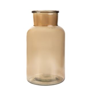 Wazon | TENNO | szlany beżowy | 14,5x25,5 cm | 885186