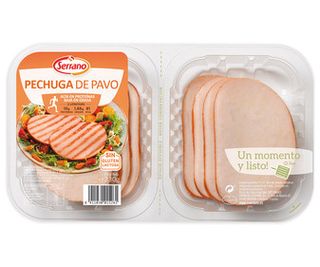 Pechugas De Pavo Lonchas Serrano 330G