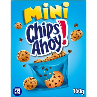 Galletas Mini Con Gotas Choco, Paquete 4 Bolsas 160 G