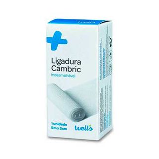 Gasa Cambric 5Mx5Cm Wells (5600954000252)