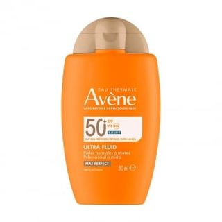 Crema Solar Ultra Fluid Pieles Normales Y Mixtas Spf50+ Avene 50 Ml.