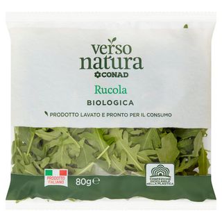 CONAD VERSO NATURA Rucola Biologica 80 g - 8003170063464