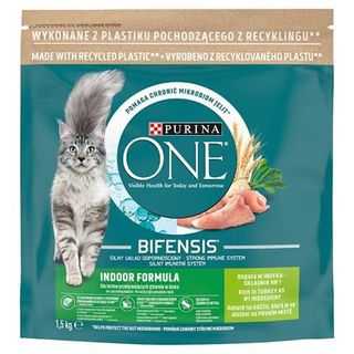 Purina One Karma dla kota Indoor Formula, indyk, 1,5 kg
