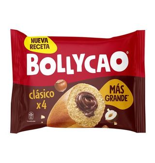 Bollycao Bollo Tierno Relleno de Cacao 4u 228g