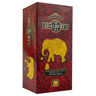 Sir Adalbert's Herbata czarna ekspresowa breakfast tea, 25 torebek