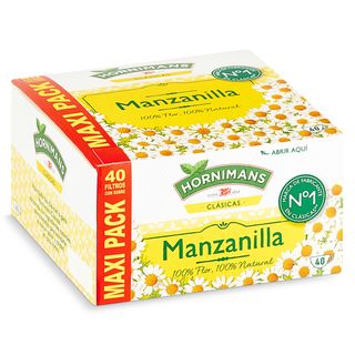 Infusión Manzanilla Hornimans Caja 40 Unidades