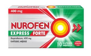 Nurofen Express Forte 400 mg 10 kapsułek
