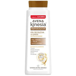 Gel de Baño Reparador - Avena Kinesia - 750 ml 8411061604373