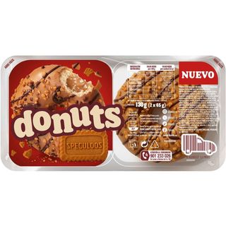 Donuts Speculoos Donuts, 2 Uds, Paquete 130 G