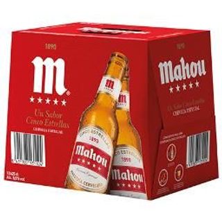 Cerveza 5 Estrellas Mahou 25 Cl. P-12