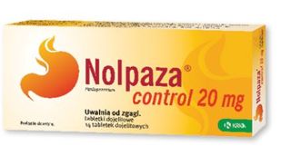 Nolpaza control 20 mg 14 tabletek