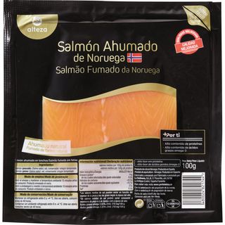 Salmon Ahumado Lonchas, Paquete 100 G