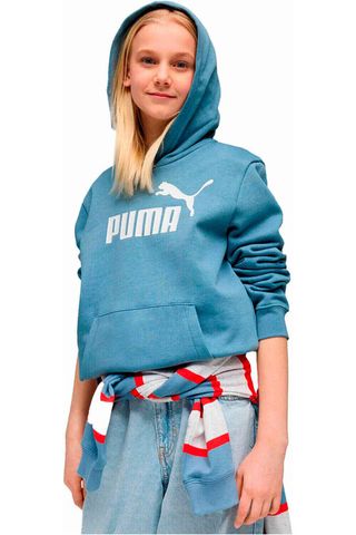 Puma essentials logo sudadera niña Azul 128 1001042662