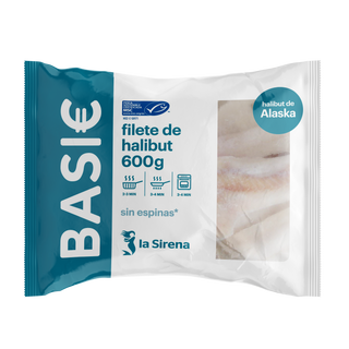Filete Halibut Bolsa 600G Msc Basic