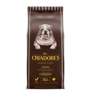 Criadores Adulto Grain Free Cordero Pienso Para Perros De Raza Mediana Y Grande 12Kg