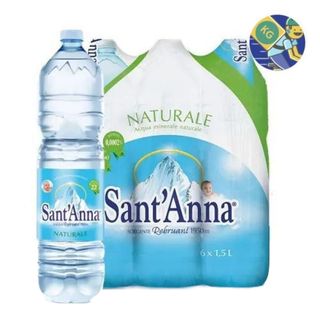 Pack 6 x Sant'Anna Acqua Naturale 1,5L