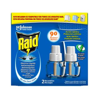 Recambio Electrico Líquido Raid Duplo 45N  (5000204700398)