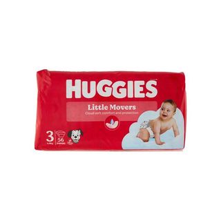 Huggies Pannolini Ultra Comfort Taglia 3 (4-9 kg), 56 pezzi	