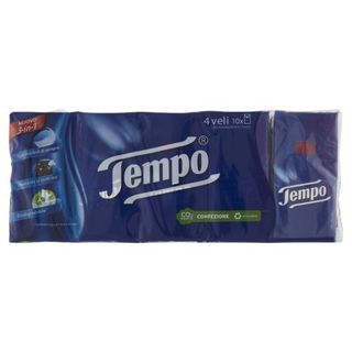 Tempo Fazzoletti 4 Veli 10 Pz - 103627