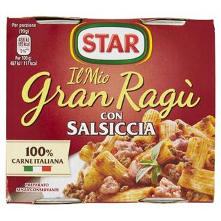 Star Il Mio Gran Ragù Con Salsiccia 2 X 180 G - 769398