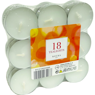 Pack 18 Calientaplatos Envase Aluminio Roura