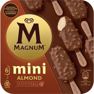 Magnum Mini de Amêndoas Pack 6 unidades embalagem 55 ml - 18953904770