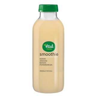 Vital Fresh Smoothie kokos, ananas, banan, pomarańcza, 330 ml