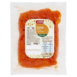 Crai Carote Pelate a rondelle Precotte 500 g