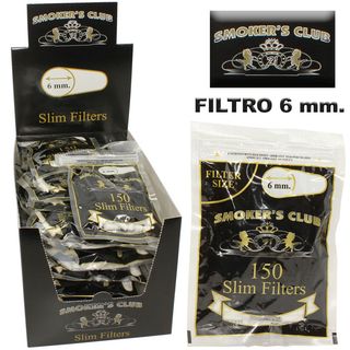 SmokerS Filtros Club 6 mm
