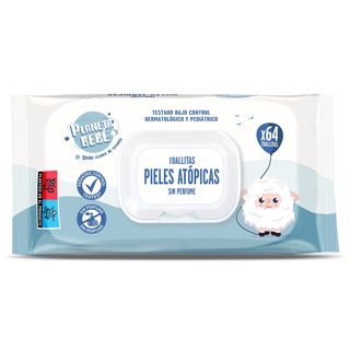 Toallitas Para Bebés Con Piel Atópica Planeta Bebé De Dia Bolsa 64 Unidades