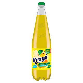 Krzyś - Napój gazowany o smaku gruszkowym - 1,25 l