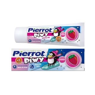Dentífrico Pierrot Piwy Gel +2Años Gluten Free 75Ml (8411732105413)