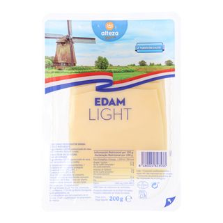 Queso Lonchas Edam Light Alteza 200G