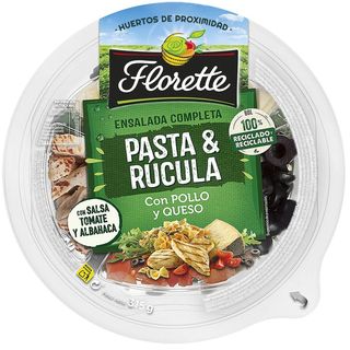 Ensalada De Pasta, Rúcula, Pollo Y Queso Florette, Bowl 315 G (17086604)