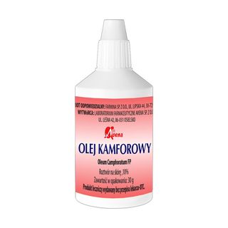Oleum Camphoratum (olej kamforowy), roztwór na skórę, 30 g (