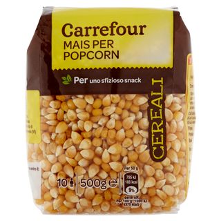 Carrefour Cereali Mais Per Popcorn 500 G
