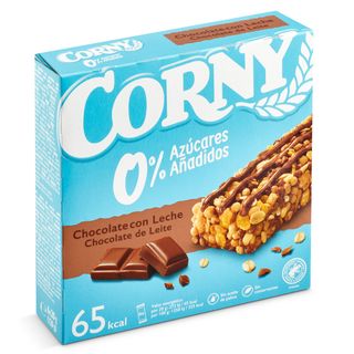 Barritas De Cereales Con Chocolate Con Leche Corny Caja 120 G