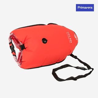 Boya Natación Mar Abierto OWS500 Naranja Compartimento Interior + Red.Talla única Naranja