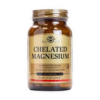 Magnesio Quelado 100 comprimidos Solgar